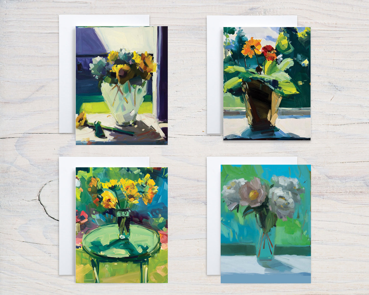 NEW! Summer Windows, Mixed Card Set (8 card set)