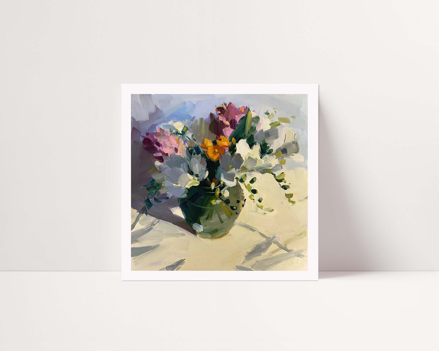 Freesia Bouquet Archival Print, unframed