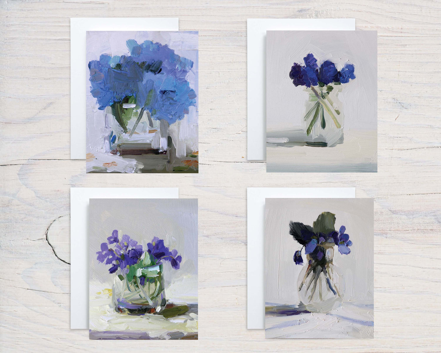 The Blues Mixed Note Card Set (8 cards)