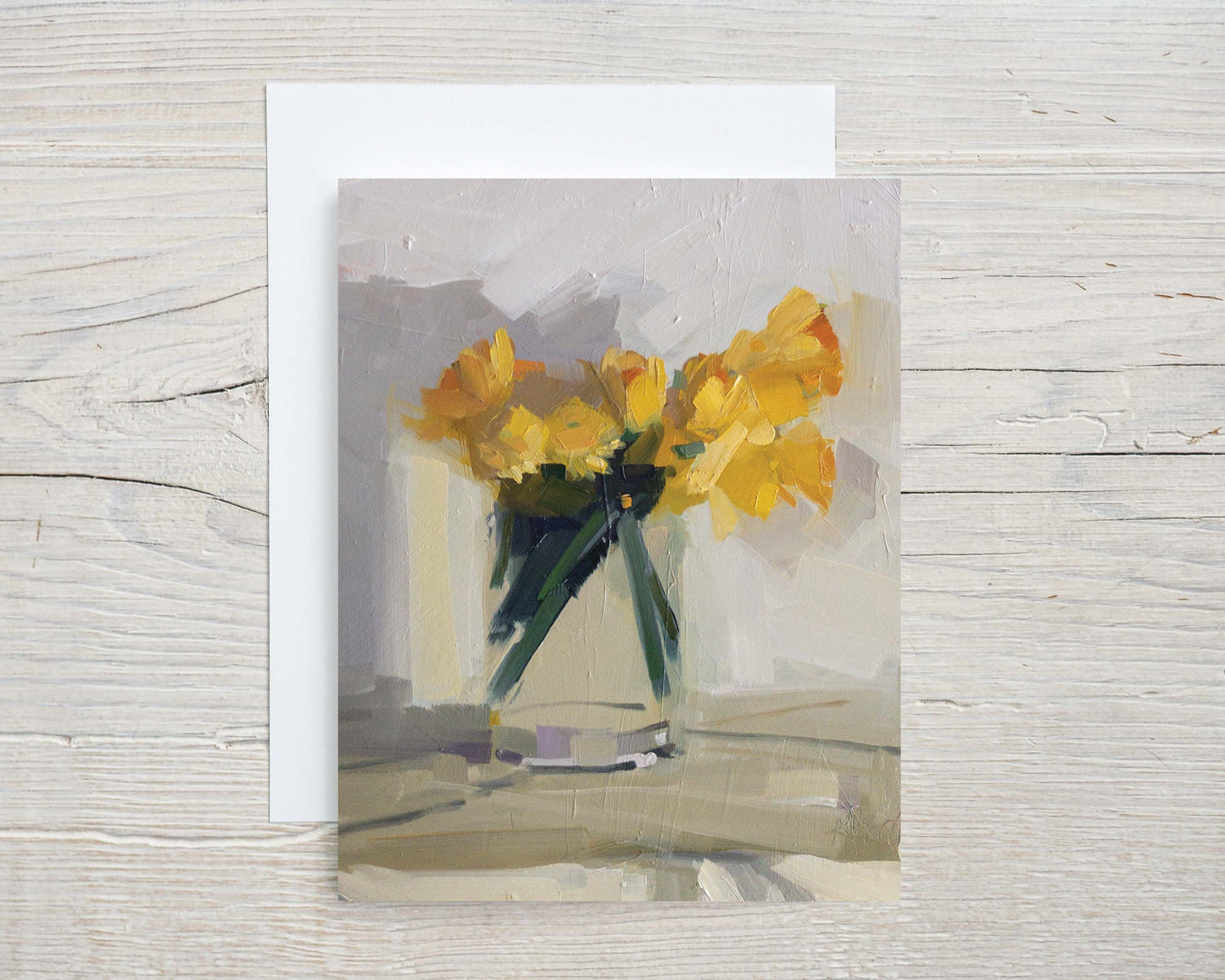 New! YELLOWS Mixed note card set (8 cards + envelopes)