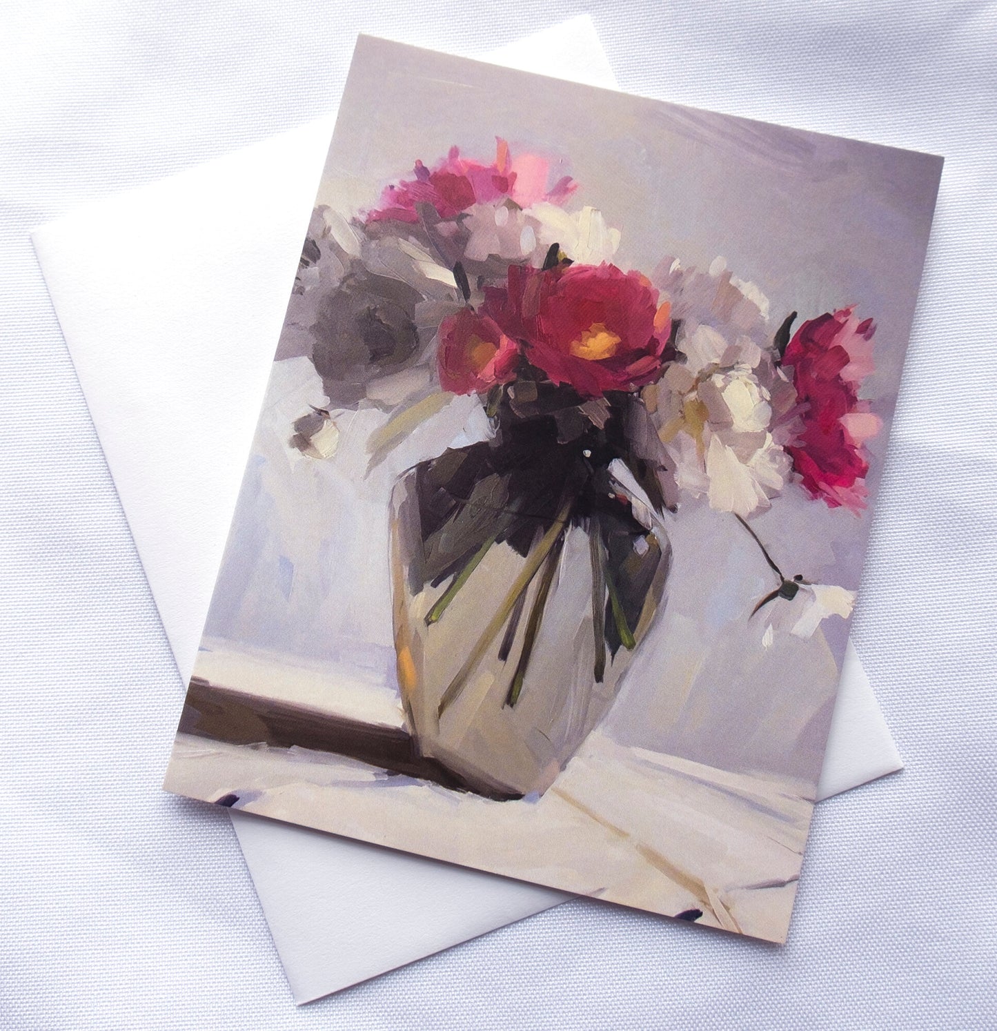 All the Peonies Note Cards