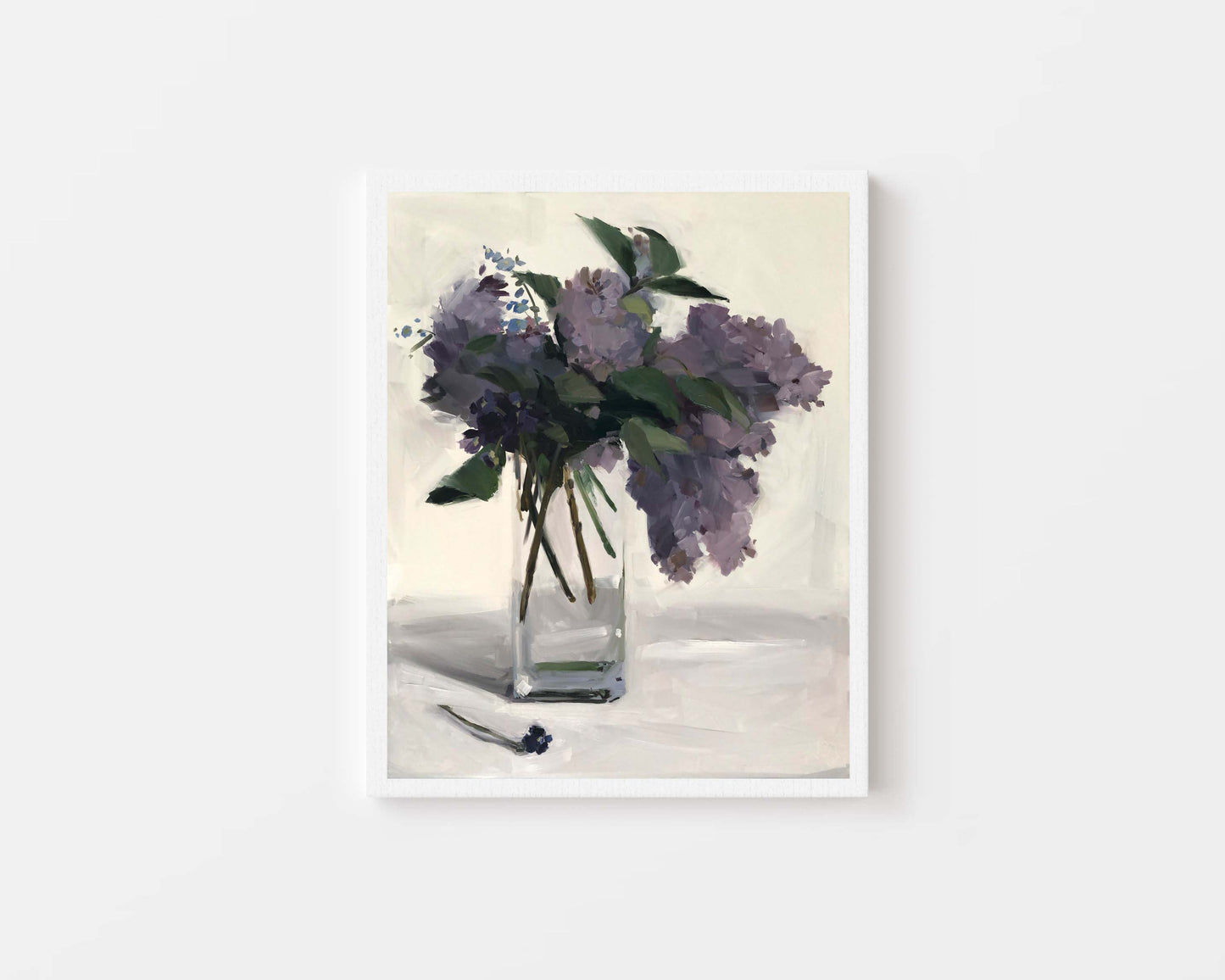 Lilacs and Violet, Archival Print, unframed