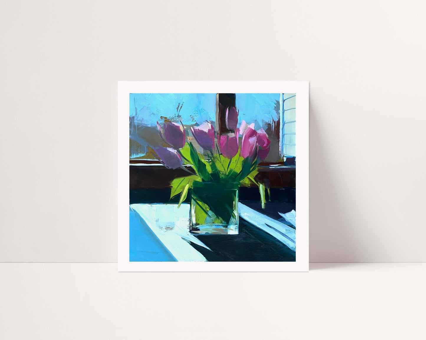 Tulips in the Sun Archival Print, unframed